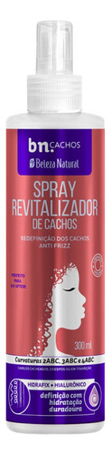  Spray Beleza Natural bn.Cachos antifrizz de 300mL 300g