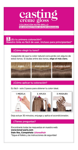 Tintura Permanente Casting Creme Gloss Loreal Paris X45 Gr