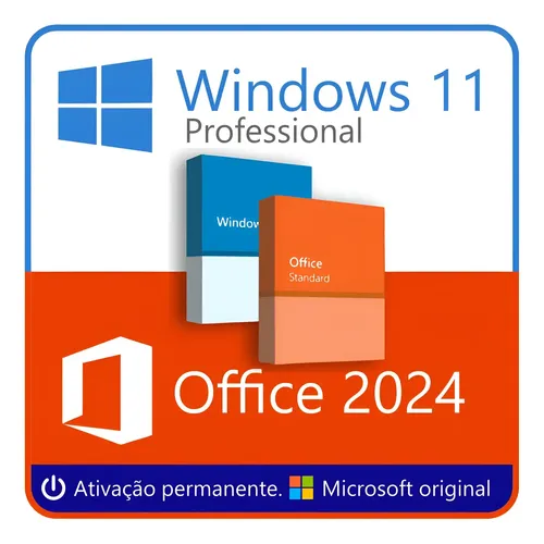 Microsoft Combo Windows 11 Pro + Office 2024 Plus Pro | MercadoLivre