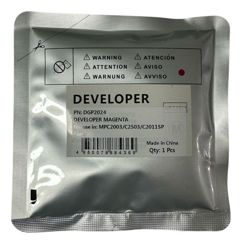 Revelador Magenta Cet Para Ricoh Mp C2004/3004/imc3000/ Magenta