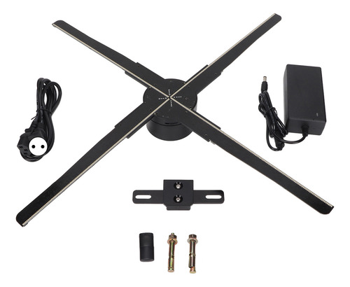 Ventilador Holográfico 3d, 52 Cm De Diámetro, G52, 552 Unida