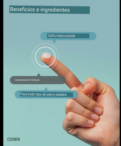 Imagen 5 de 7 de Parches Para Espinillas Y Acné Cosrx Cosmetica Coreana