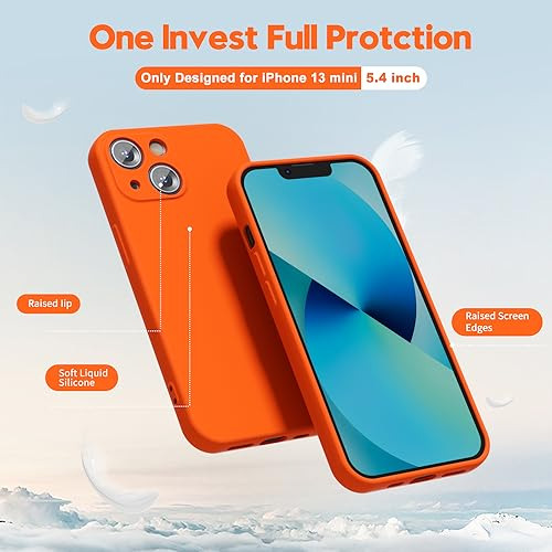 Funda Para iPhone 13 Mini Fluorescent Bright Solid Color -02