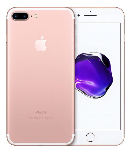 iPhone 7 Plus 128 GB ouro rosa - Aceitável (Recondicionado)