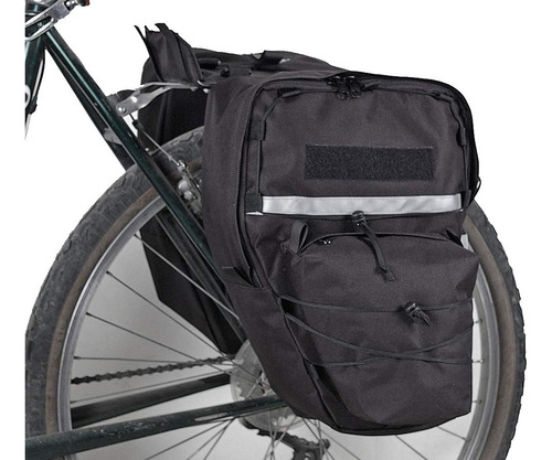 Bushwhacker Cimmaron Black Bicycle Pannier Cycling Rack Bag 