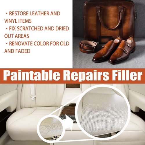 Compuesto Reparador E Leather Filler (se Puede Pintar), Leat
