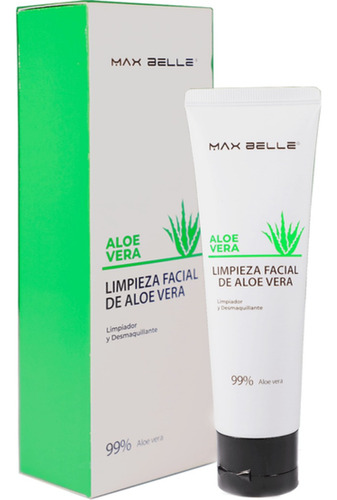 Limpiador Facial De Aloe Vera Max Belle