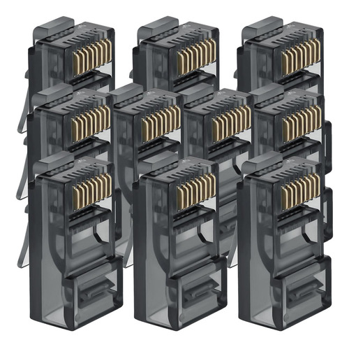 Rj45 Conector, Mxctk-001, 1 Paquete, 1x10 Pzas, Rj45 Macho D