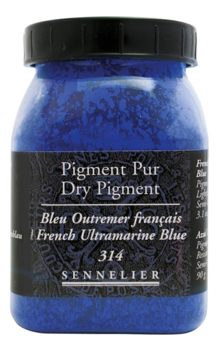 Sennelier Pigmento Seco 3.17 oz Azul Ultramarino Franz