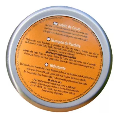 Kit Viajero Jabon Biodegradable De Montaña