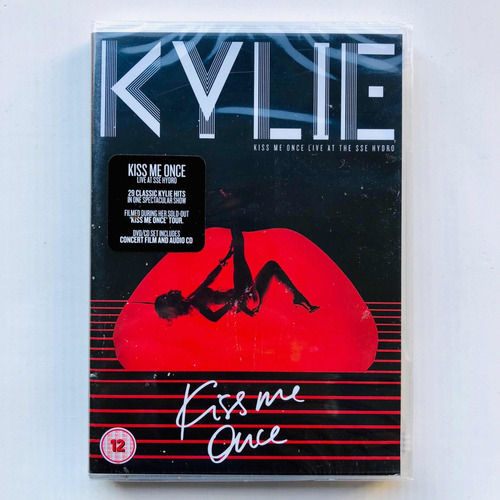 Kylie Minogue Kiss Me Once Live Dvd + 2 Cds Live Alemania