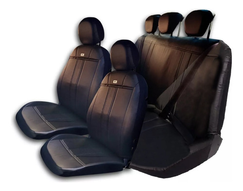 Funda Cubre Asiento Cuerina Bondeada Vw Fox Suran Bora Polo