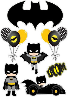 Toppers Personalizados Batman | MercadoLivre ?