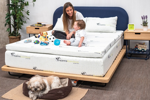 Colchón King Size Memory Foam Hipoalergénico Dreams Bamboo