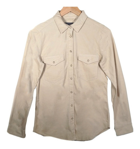 Camisa Camel Corderoy Fino Importada Divina Ideal Xs A 2xl  