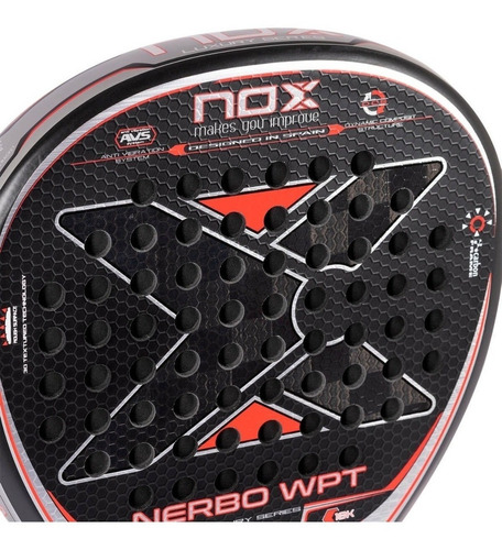 Imagen 6 de 8 de Pala Nox Nerbo Wpt Luxury Series 2022 + Funda