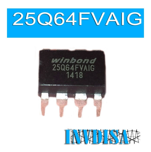 Integrado Winbond W25q64fvaig 25q64fvaig Programado Nu E V O