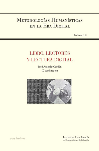 Libro Lectores Y Lectura Digital - Cordon,jose Antonio