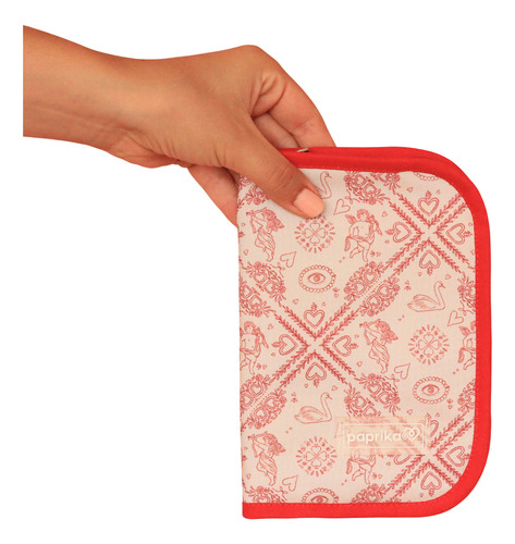 Portadocumentos Y Tarjetas - Varios Modelos - Paprika Rojo Venus