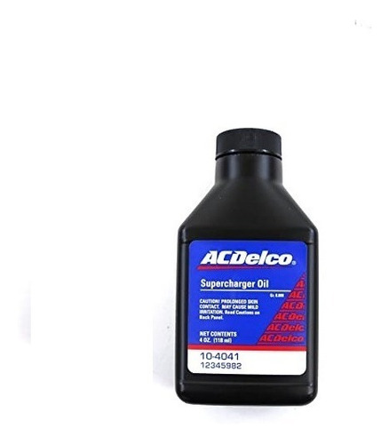 Aceite Para Supercargador 10-4041 Acdelco 4oz