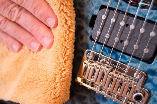 Paño De Limpieza 2 En 1 Para Instrumentos Musicales