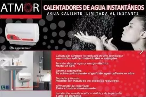 Calentador De Agua Electrico Instantaneo Duchador O Canilla