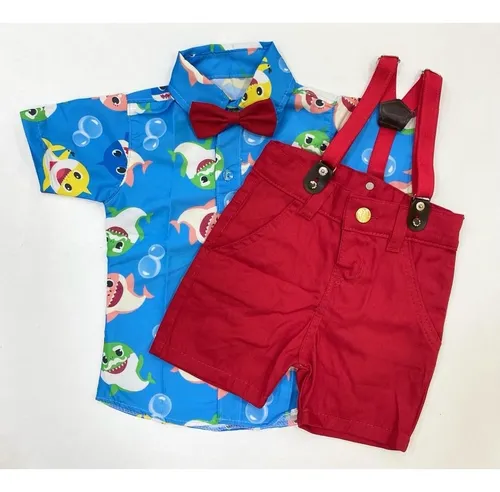 Roupa baby best sale shark mercado livre