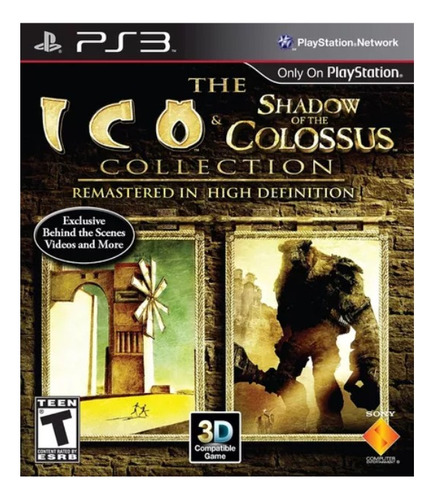 The Ico & Shadow Of The Colossus Collection Ps3 Midia Fisica