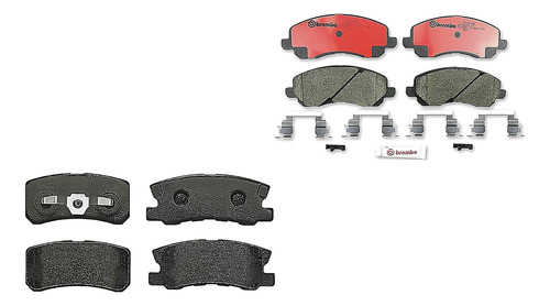 Set Balatas Bajos Metales Avenger L4 2.4l 09/10 Brembo