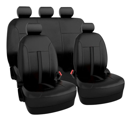 Funda Cubre Asiento Autos Cuero  Acolchonado Premium 