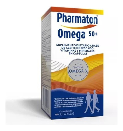 Pharmaton Omega 50+ Capsulas X 30