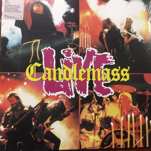 Candlemass Live 2lp Vinilo Nuevo Musicovinyl