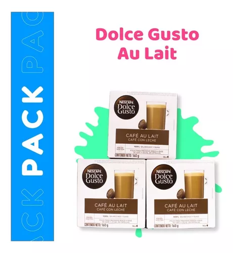 DOLCE GUSTO Dolce Gusto Capsulas Cafe Con Leche X3 Cajas