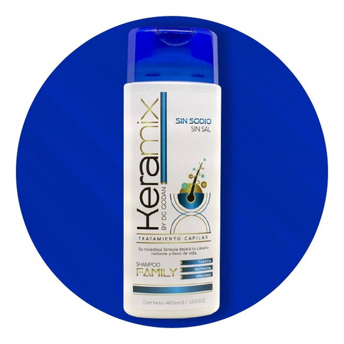 Shampoo Sin Sal Keramix 400ml