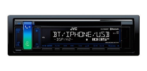 Radio Para Carro Jvc Kd-r888bt Bluetooth Usb  Aux Input