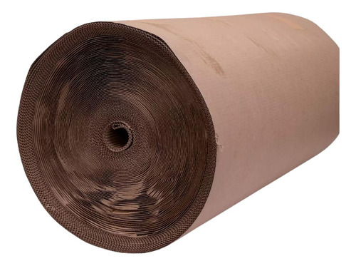 Apsa Rollo De Cartón Corrugado 100cm De Ancho, Color Kraft