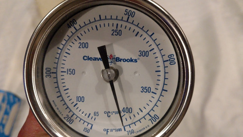 Termometro P/caldera Cleaver Brooks 400 Grados Centrigados