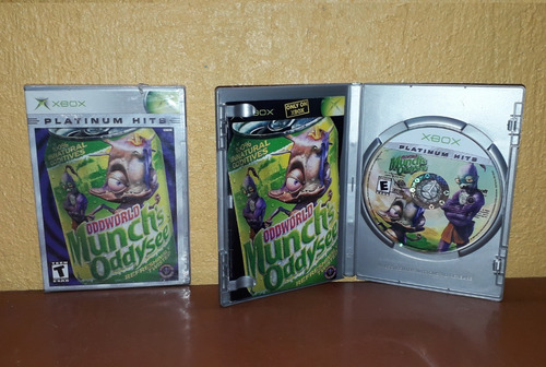 2 Juegos Oddworld: Munch's Oddysee Y Blood Wake Xbox Clásica (Usado)
