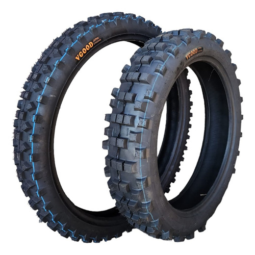 Pack  2 Neumaticos Enduro Fim  140 80-18 + 90 90-21 Vgood  