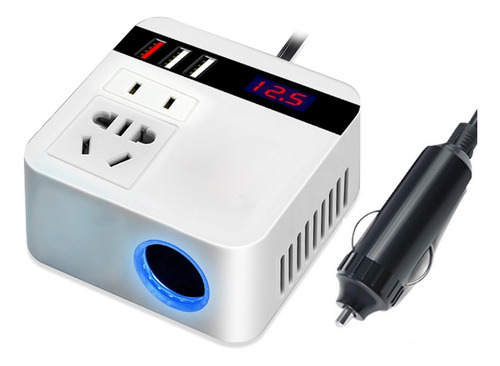 Imagen 1 de 9 de Inversor De Potencia Convertidores De 12v/24v A 110v/220v