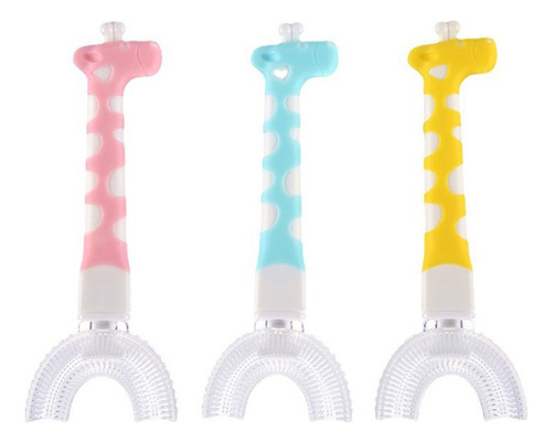 . Cepillos De Dientes En Forma De U For Bebés Mascotas 3pcs