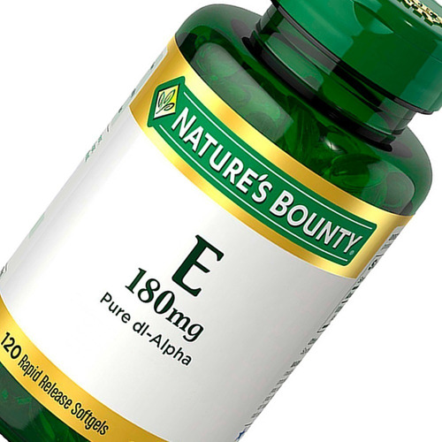 Imagen 4 de 4 de Suplemento En Cápsulas Nature's Bounty Vitamina E E En Pote De 0ml 120 Un