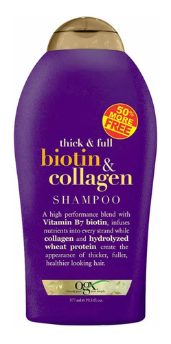 Shampoo Ogx Biotin & Collagen