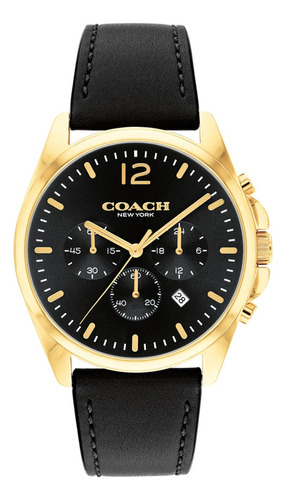 Reloj Coach Hombre Cuero 14602631 Greyson