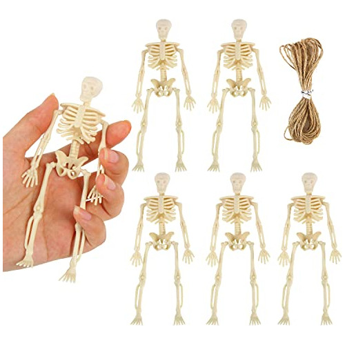 Fingooo Esqueletos Para La Decoración Halloween, 6 P7v3r
