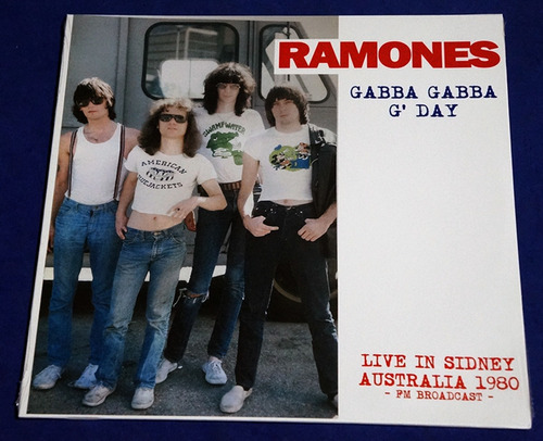 Ramones - Gabba Gabba G' Day - Lp - 2019 - Italia - Lacrado