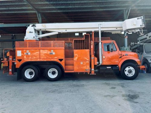 Camion Barrenador Con Canastilla 2001 International 4900