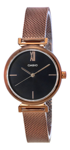 Reloj Casio Ltp2023vmr-1c Para Mujer Análogo Tono Oro