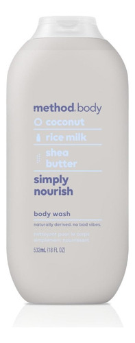 Method Body Wash, Simply Nourish 18oz