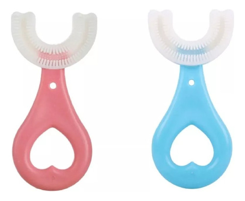 Cepillos De Dientes Infantil Silicona Forma De U Niños Niñas